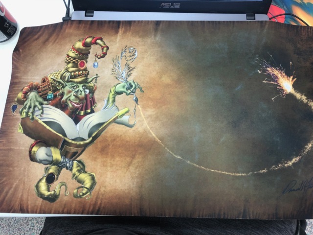 Dan Frazier: Mox Scribe Playmat